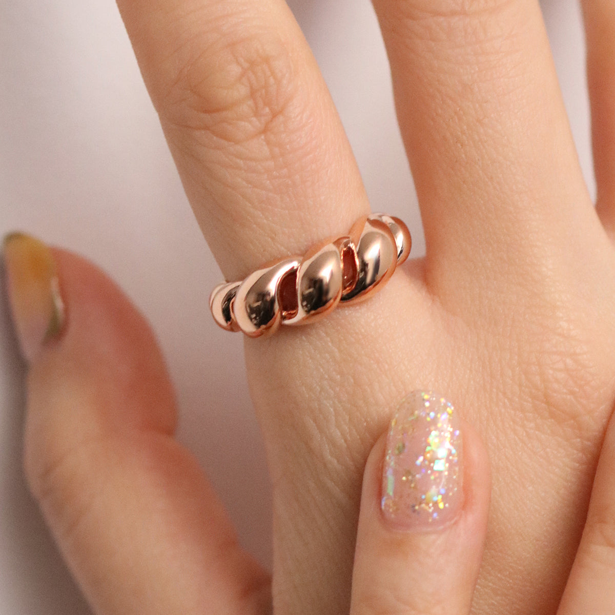 Chunky Screw-Shaped Ring-2