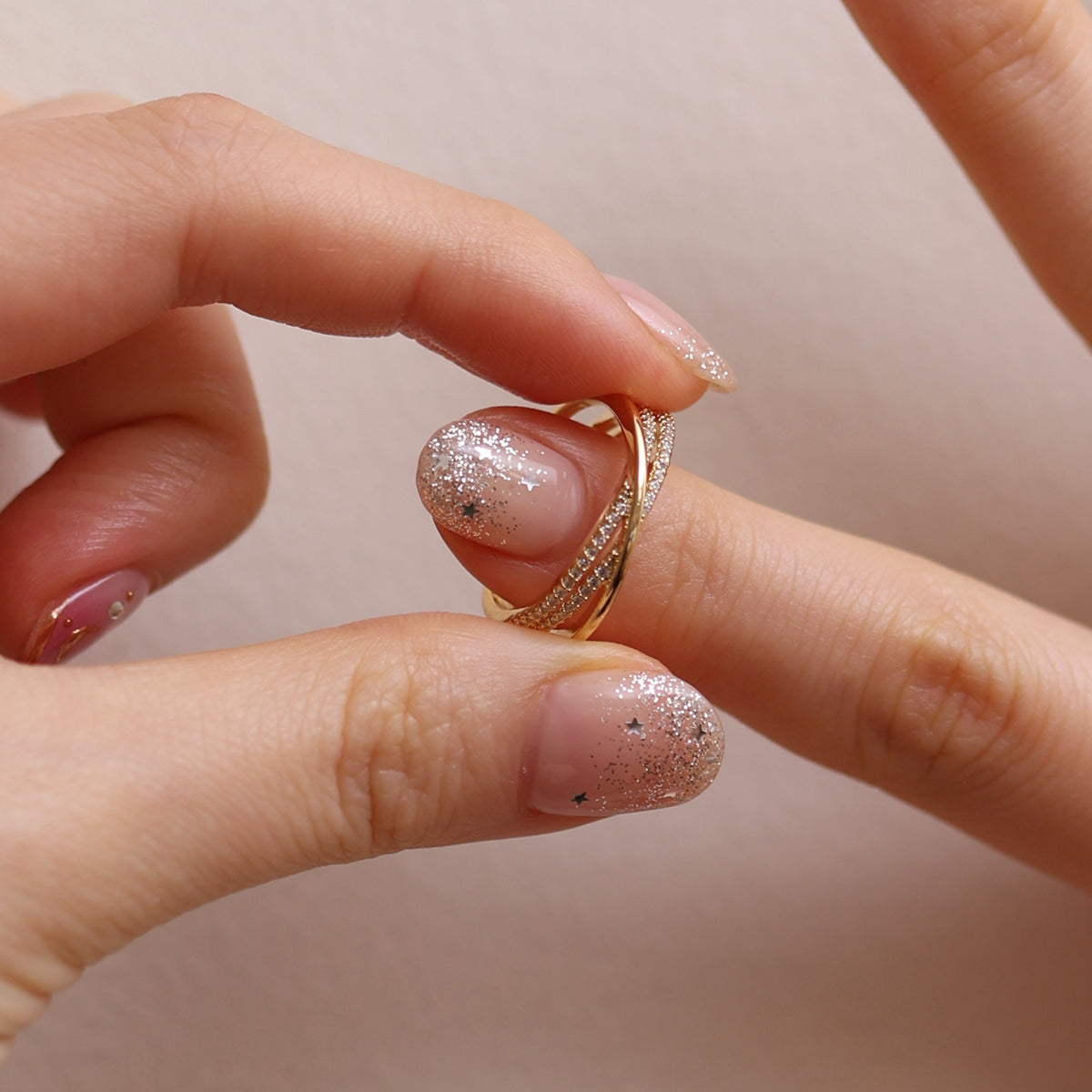 Triple layered ring-1