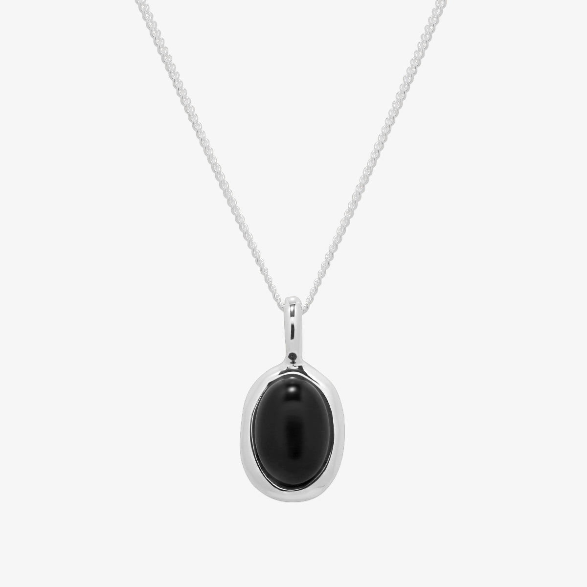 Black onyx reversible necklace-0