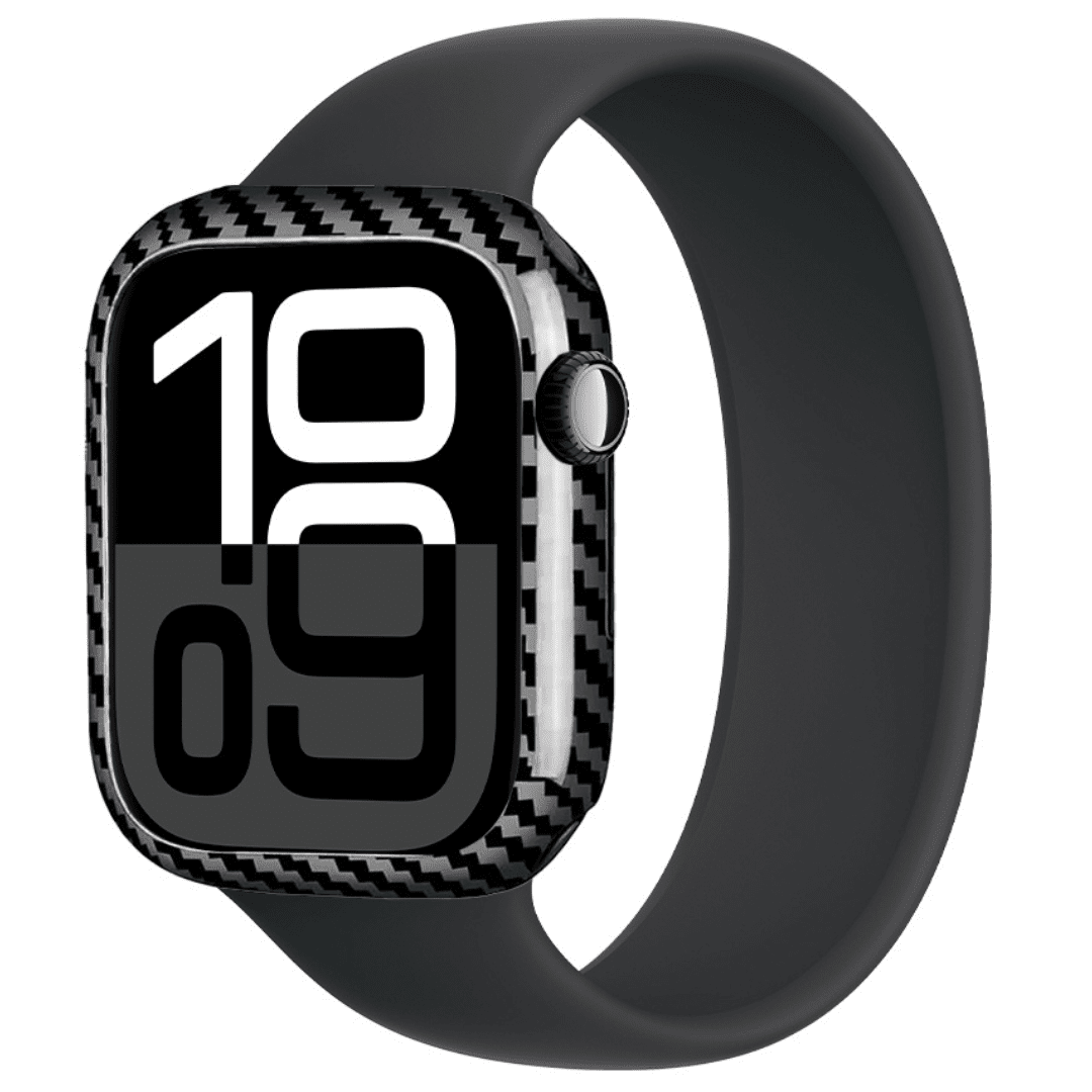 Apple Real Twill Carbon Digital Watch