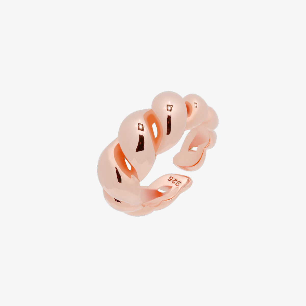 Chunky Screw-Shaped Ring-4