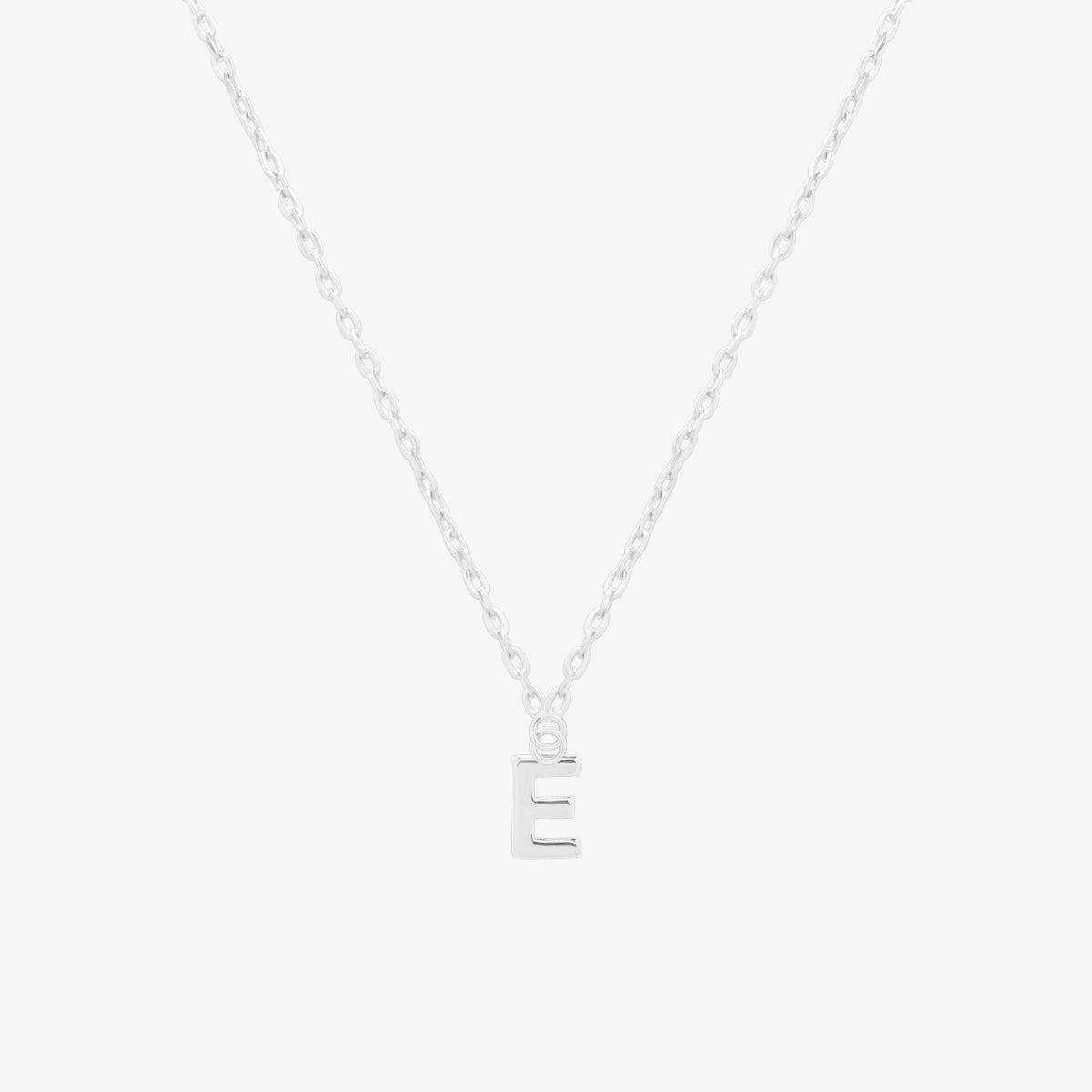 Classic Initial Pendant Necklace-30