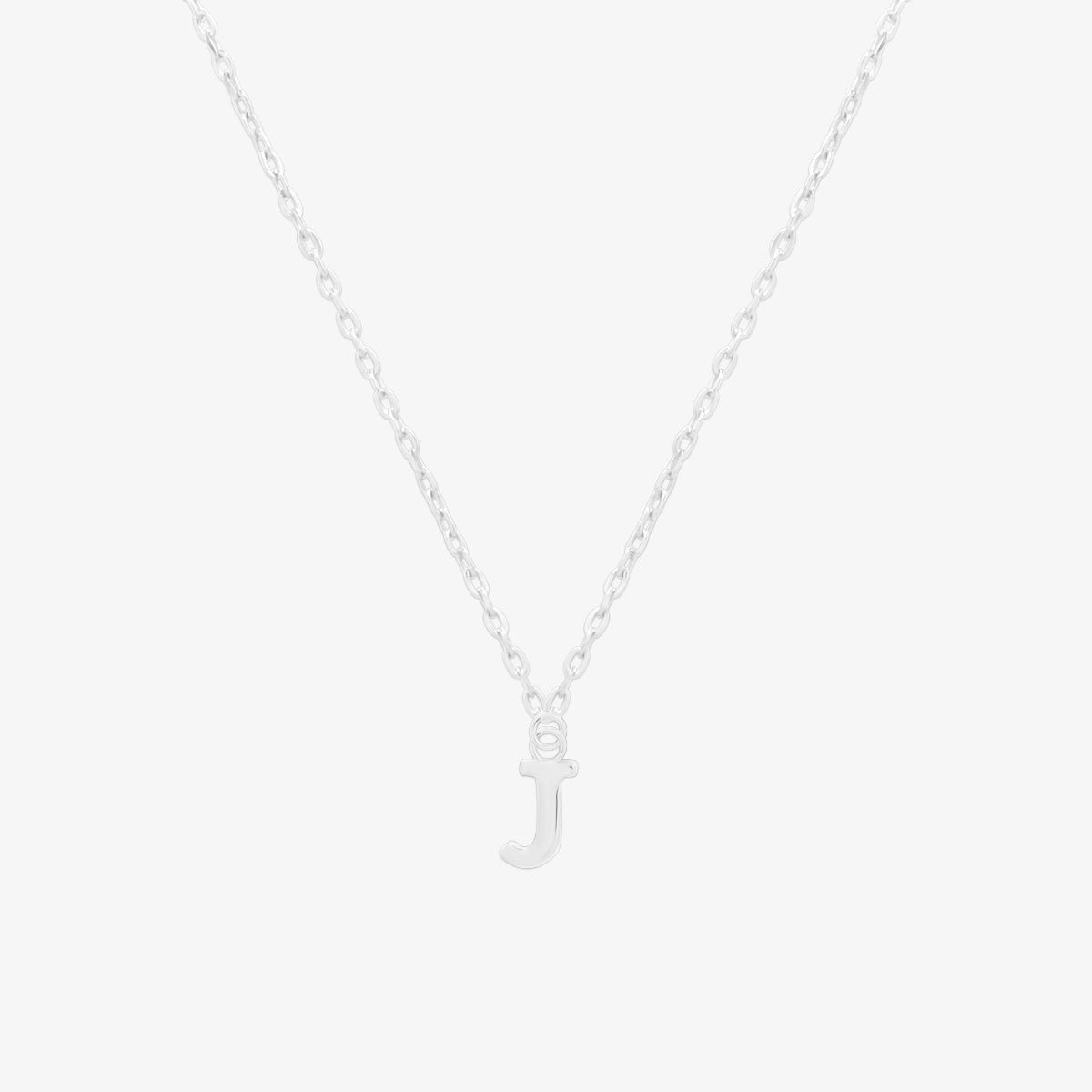 Classic Initial Pendant Necklace-35